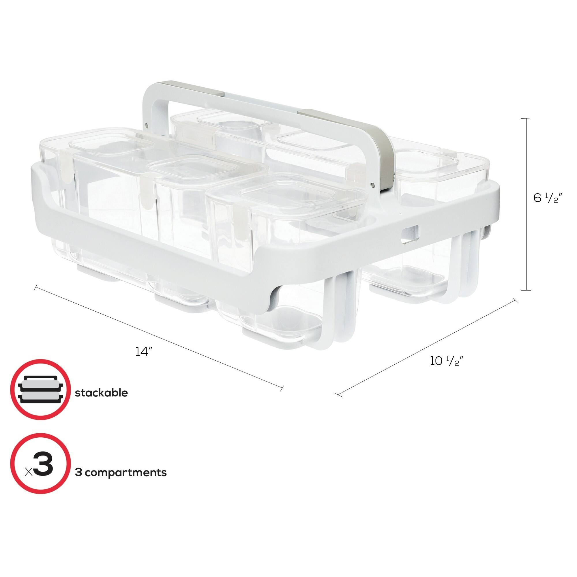 Deflecto® Caddy Organizer with Compartments